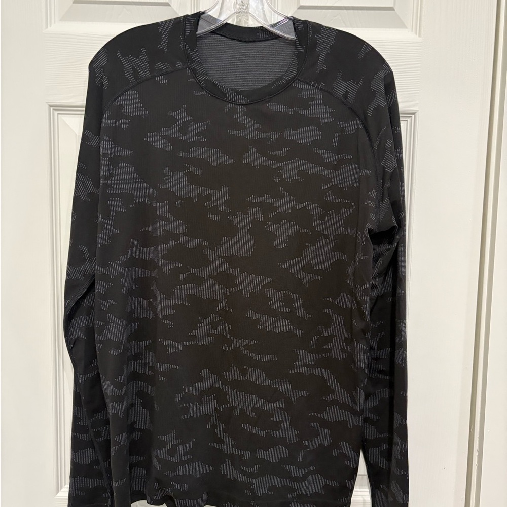 lululemon athletica Dark Camo Long Sleeve Tee